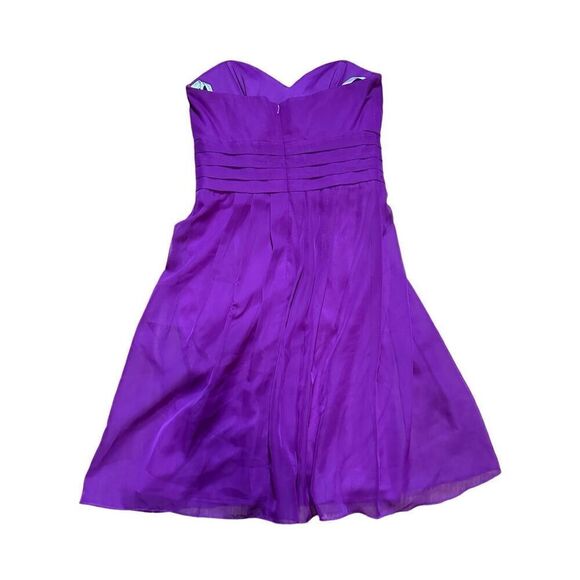 After Six Cocktail Bridesmaid Dress in Persian Plum Sz 10 - Picture 2 of 7